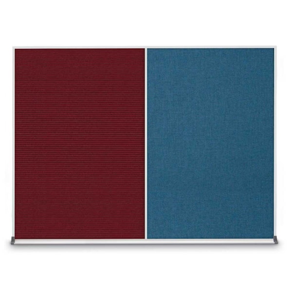 Triple Door Radius Corkboard, 96"X48", S